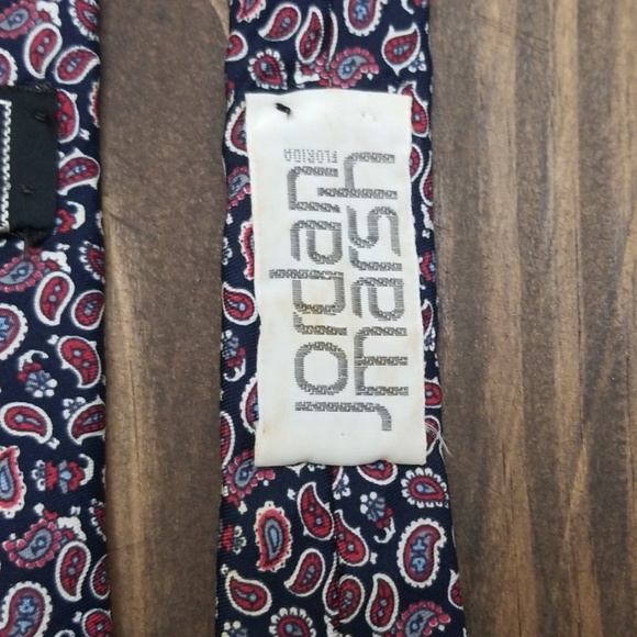 Vintage Christian Dior Paisley Print Silk Tie - Picture 5 of 6